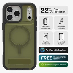 Features and benefits of the Rainier snap phone case ** Sea Kelp Green Features and benefits of the Rainier snap phone case ** Sea Kelp Green