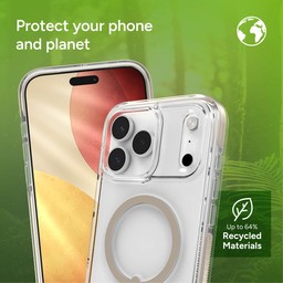 The Santa Cruz phone case is made with recycled materials ** Titanium The Santa Cruz phone case is made with recycled materials ** Titanium