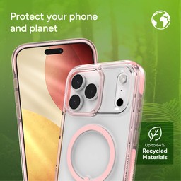 The Santa Cruz phone case is made with recycled materials ** Pink Sorbet The Santa Cruz phone case is made with recycled materials ** Pink Sorbet