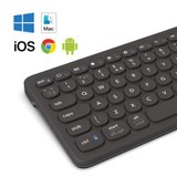 Compatible with Multiple Operating Systems
||The wired lightning keyboard is compatible with iOS and iPadOS