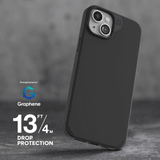 Drop Resistant up to 13ft│ 4m
|| Manhattan Snap protects your phone from drops up to 13 feet (4 meters). (1)