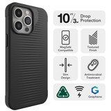 ZAGG Luxe Snap Case Bundle iPhone 15 Pro (Clear)