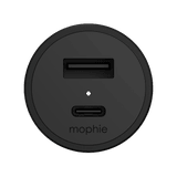 mophie 42W USB-C to USB- A Dual Car Charger