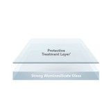 Protective Treatment Layer
|| Contains anti-microbial treatment that protects your screen protector, guarding against degradation from microorganisms