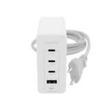 Charge up to four devices
||Ideal for 3 USB-C and 1 USB-A Device