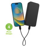 Powerful Charge
||The powerstation XL can provide a smartphone with up to four full charges. <sup>4</sup>