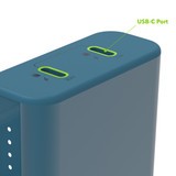 USB-C PD Input/Output
||Recharge the powerstation or charge portable devices using either port.