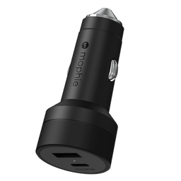 mophie 42W USB-C and USB- A Dual Car Charger mophie 42W USB-C and USB- A Dual Car Charger