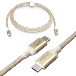 mophie charging cable exclusive gold edition USB-C to USB-C (1M) (Gold) mophie charging cable exclusive gold edition USB-C to USB-C (1M) (Gold)