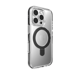 ZAGG Santa Cruz Snap Case with Ringstand for Apple iPhone 16 Pro  (Clear/Black ) ZAGG Santa Cruz Snap Case with Ringstand for Apple iPhone 16 Pro  (Clear/Black )