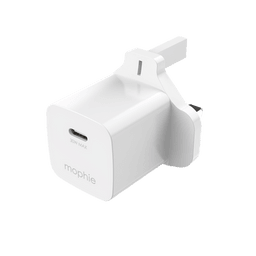 mophie essentials wall PD adapter 30W (White) - UK mophie essentials wall PD adapter 30W (White) - UK