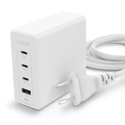 mophie-Wall Adapter-USB-C-PD-HUB-120W-GAN-White-EU(3xUSBC + 1xUSBA) mophie-Wall Adapter-USB-C-PD-HUB-120W-GAN-White-EU(3xUSBC + 1xUSBA)