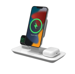 3-in-1 wireless charging pad
||Up to 15W of fast charging power 3-in-1 wireless charging pad
||Up to 15W of fast charging power
