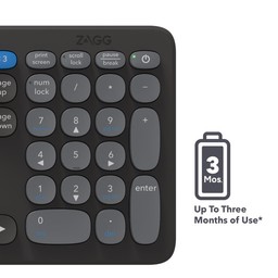 Long Lasting Battery
||The keyboard has a Li-polymer battery that allows for three months of use
before it needs recharging.* Long Lasting Battery
||The keyboard has a Li-polymer battery that allows for three months of use
before it needs recharging.*