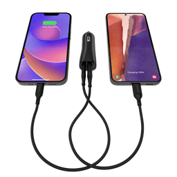 Charge Multiple Devices:
||Charge up to 2 devices with the dual USB-C & USB-A ports. Charge Multiple Devices:
||Charge up to 2 devices with the dual USB-C & USB-A ports.