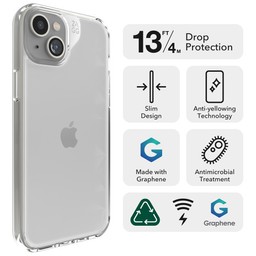 ZAGG Crystal Palace Case iPhone 15/iPhone 14/iPhone 13 (Clear) ZAGG Crystal Palace Case iPhone 15/iPhone 14/iPhone 13 (Clear)