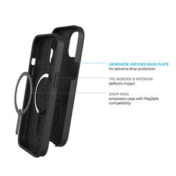 Dual Layer Protection
|| The dual layer design contributes to Denali Snap with Kickstand’s extreme 16-foot drop protection. Dual Layer Protection
|| The dual layer design contributes to Denali Snap with Kickstand’s extreme 16-foot drop protection.