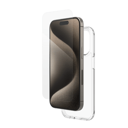 InvisibleShield Glass Elite 360 Screen & Clear Case Bundle iPhone 15 Pro InvisibleShield Glass Elite 360 Screen & Clear Case Bundle iPhone 15 Pro