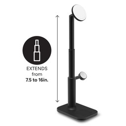 Extendable Stand|| The stand extends from 7.5" to 16” to meet your preferred eye level. Extendable Stand|| The stand extends from 7.5" to 16” to meet your preferred eye level.
