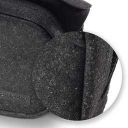 Sustainable Fabric|| The travel case’s eco-friendly fabric is made with up to 50% recycled plastic bottles. Sustainable Fabric|| The travel case’s eco-friendly fabric is made with up to 50% recycled plastic bottles.