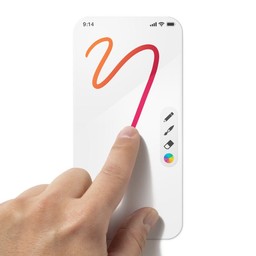 Super Smooth Hydrophilic Surface 
||The nano-coated layer reduces friction and allows fingerprints to wipe away easily.
 Super Smooth Hydrophilic Surface 
||The nano-coated layer reduces friction and allows fingerprints to wipe away easily.