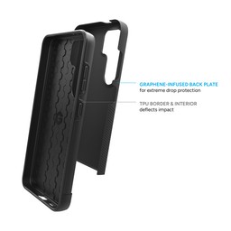 Dual Layer Protection
|| The graphene-infused back plate and TPU interior contribute to Denali’s extreme 16-foot drop protection. Dual Layer Protection
|| The graphene-infused back plate and TPU interior contribute to Denali’s extreme 16-foot drop protection.