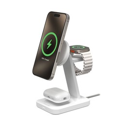 3-in-1 charging stand
||(devices not included) 3-in-1 charging stand
||(devices not included)