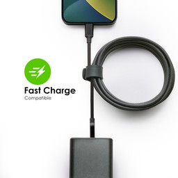 Up to 12W Fast Charge Compatible
||mophie premium cables can be used with PD charger for fast charging and data transfer. Up to 12W Fast Charge Compatible
||mophie premium cables can be used with PD charger for fast charging and data transfer.