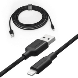 mophie exclusive charging cable Lightning to USB-A  (Black) (2024) mophie exclusive charging cable Lightning to USB-A  (Black) (2024)