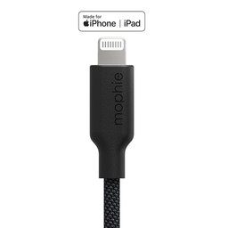 Certified Lightning Cables
||All mophie lightning cables are MFi certified to ensure the best user experience with your Apple device. Certified Lightning Cables
||All mophie lightning cables are MFi certified to ensure the best user experience with your Apple device.