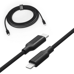 mophie exclusive charging cable Lightning to USB-C  (Black) (2024) mophie exclusive charging cable Lightning to USB-C  (Black) (2024)