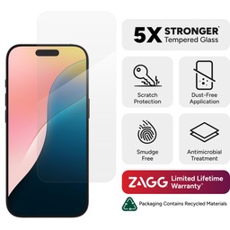 InvisibleShield Glass Elite 360 & Clear Case Bundle for Apple iPhone 16 Pro (Clear) InvisibleShield Glass Elite 360 & Clear Case Bundle for Apple iPhone 16 Pro (Clear)