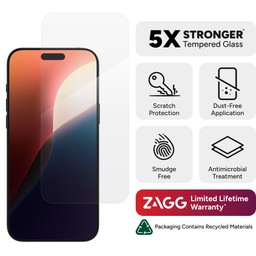 InvisibleShield Glass Elite 360 & Clear Case Bundle for Apple iPhone 16 Pro Max (Clear) InvisibleShield Glass Elite 360 & Clear Case Bundle for Apple iPhone 16 Pro Max (Clear)