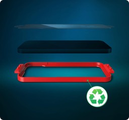 Easy, Dust-free Installation|| Application is easy with the anti-dust adhesive and EZ Apply installation tray that ensures precise alignment. Easy, Dust-free Installation|| Application is easy with the anti-dust adhesive and EZ Apply installation tray that ensures precise alignment.