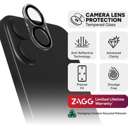 InvisibleShield Glass Elite (Camera Lens & Frame) Apple iPhone 16/ iPhone 16+  Screen Protector InvisibleShield Glass Elite (Camera Lens & Frame) Apple iPhone 16/ iPhone 16+  Screen Protector