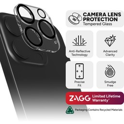 InvisibleShield Glass Elite (Camera Lens & Frame) Apple iPhone 16 Pro/ 16 Pro Max  Screen Protector InvisibleShield Glass Elite (Camera Lens & Frame) Apple iPhone 16 Pro/ 16 Pro Max  Screen Protector