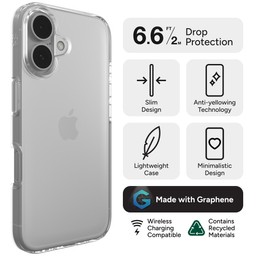 ZAGG Crystal Palace Lite for Apple iPhone 16 ZAGG Crystal Palace Lite for Apple iPhone 16