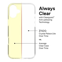 Anti-Yellowing|| Crystal Palace Lite has ClearGuard™ anti-yellowing technology to help the case stay beautifully clear. Anti-Yellowing|| Crystal Palace Lite has ClearGuard™ anti-yellowing technology to help the case stay beautifully clear.
