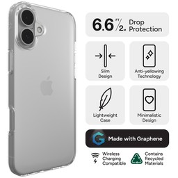 ZAGG Crystal Palace Lite for Apple iPhone 16+ ZAGG Crystal Palace Lite for Apple iPhone 16+