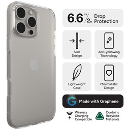 ZAGG Crystal Palace Lite for Apple iPhone 16 Pro Max ZAGG Crystal Palace Lite for Apple iPhone 16 Pro Max