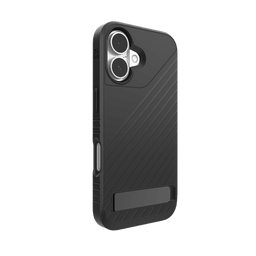 ZAGG Denali Snap Case with Kickstand for Apple iPhone 16 (Black) ZAGG Denali Snap Case with Kickstand for Apple iPhone 16 (Black)