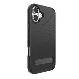 ZAGG Denali Snap Case with Kickstand for Apple iPhone 16+ (Black) ZAGG Denali Snap Case with Kickstand for Apple iPhone 16+ (Black)