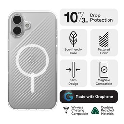 ZAGG Luxe Snap Case & Glass 360 Protect Bundle for Apple iPhone 16 (Clear) ZAGG Luxe Snap Case & Glass 360 Protect Bundle for Apple iPhone 16 (Clear)