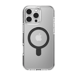 ZAGG Santa Cruz Snap Case with Ringstand for Apple iPhone 16 Pro Max (Clear/Black ) ZAGG Santa Cruz Snap Case with Ringstand for Apple iPhone 16 Pro Max (Clear/Black )