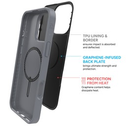 Dual Layer Protection||
The graphene-infused back plate and TPU interior absorb and deflect the force of impact. Dual Layer Protection||
The graphene-infused back plate and TPU interior absorb and deflect the force of impact.