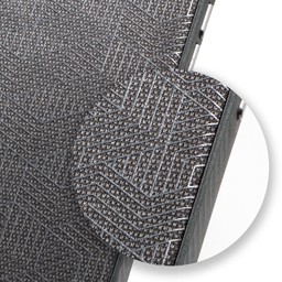 Stylish, Stain-resistant Fabric Exterior||The fabric on the London Snap case is stain-resistant, so it stays smart and stylish. Stylish, Stain-resistant Fabric Exterior||The fabric on the London Snap case is stain-resistant, so it stays smart and stylish.
