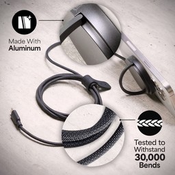 Premium Integrated Cable||The flexible, braided cable can withstand up to 30,000 bends. Premium Integrated Cable||The flexible, braided cable can withstand up to 30,000 bends.