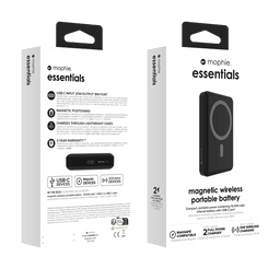 mophie essentials magnetic wireless portable battery 10k mophie essentials magnetic wireless portable battery 10k