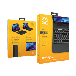 ZAGG Pro Keys 2 Portable Keyboard for Apple iPad Air 11 inch (M3/M2) Black ZAGG Pro Keys 2 Portable Keyboard for Apple iPad Air 11 inch (M3/M2) Black