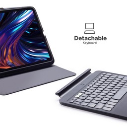 Detachable Keyboard || Keyboard and case separate so you can set your iPad on one surface and the keyboard on another. Detachable Keyboard || Keyboard and case separate so you can set your iPad on one surface and the keyboard on another.